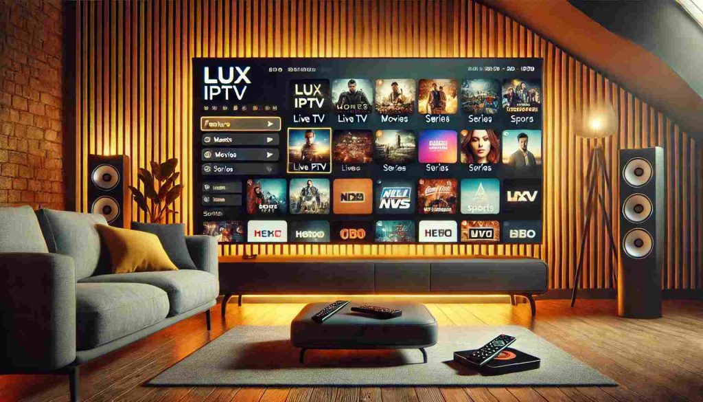 Lux IPTV review showing channels and streaming quality