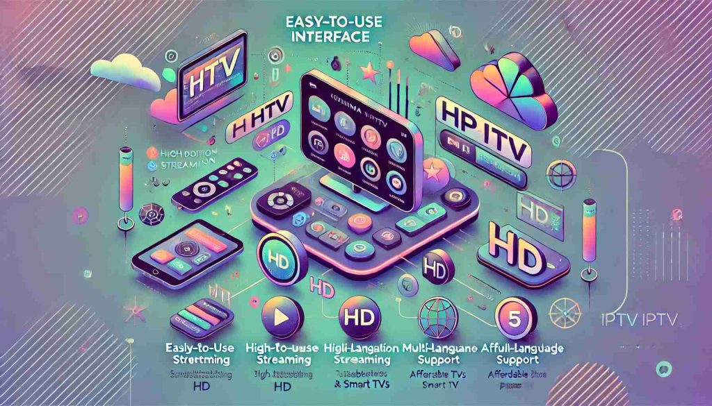 Gamma IPTV App Interface on Mobile Device