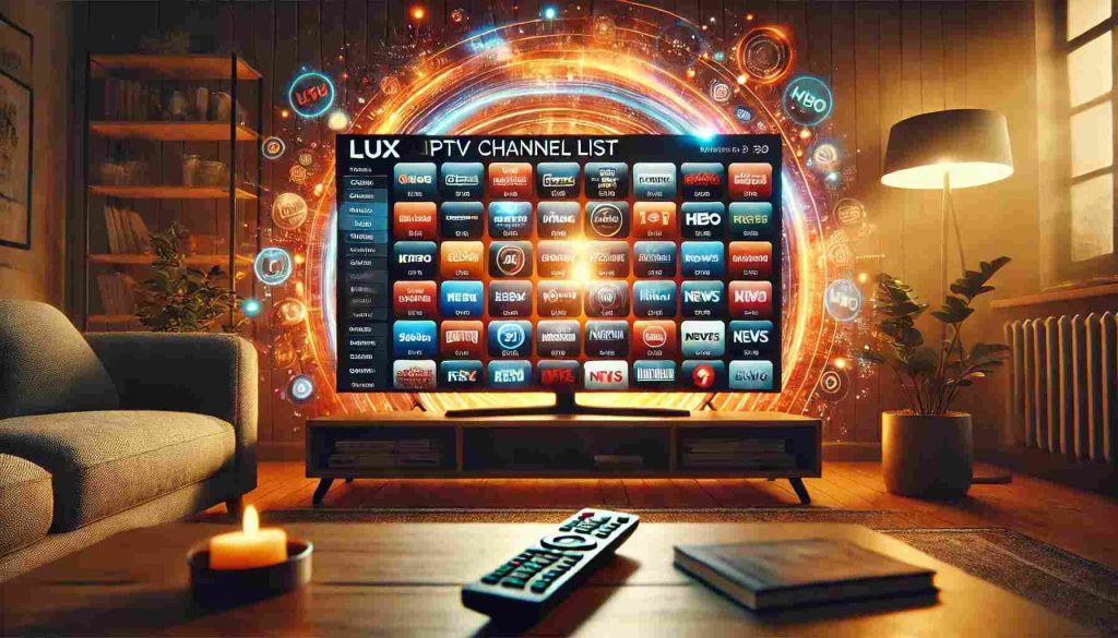 Lux IPTV review showing channels and streaming quality