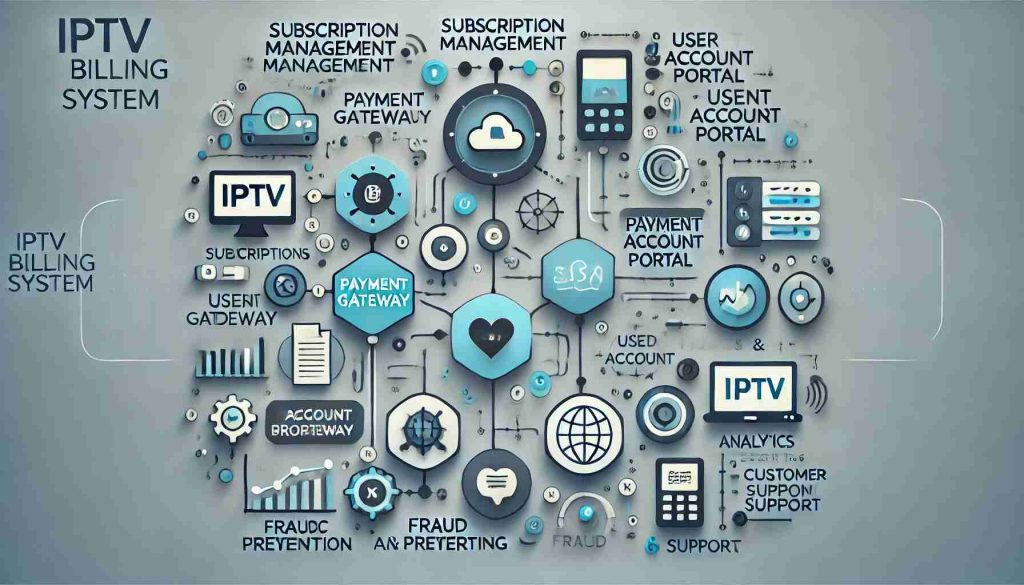 IPTV billing systems and subscription management.